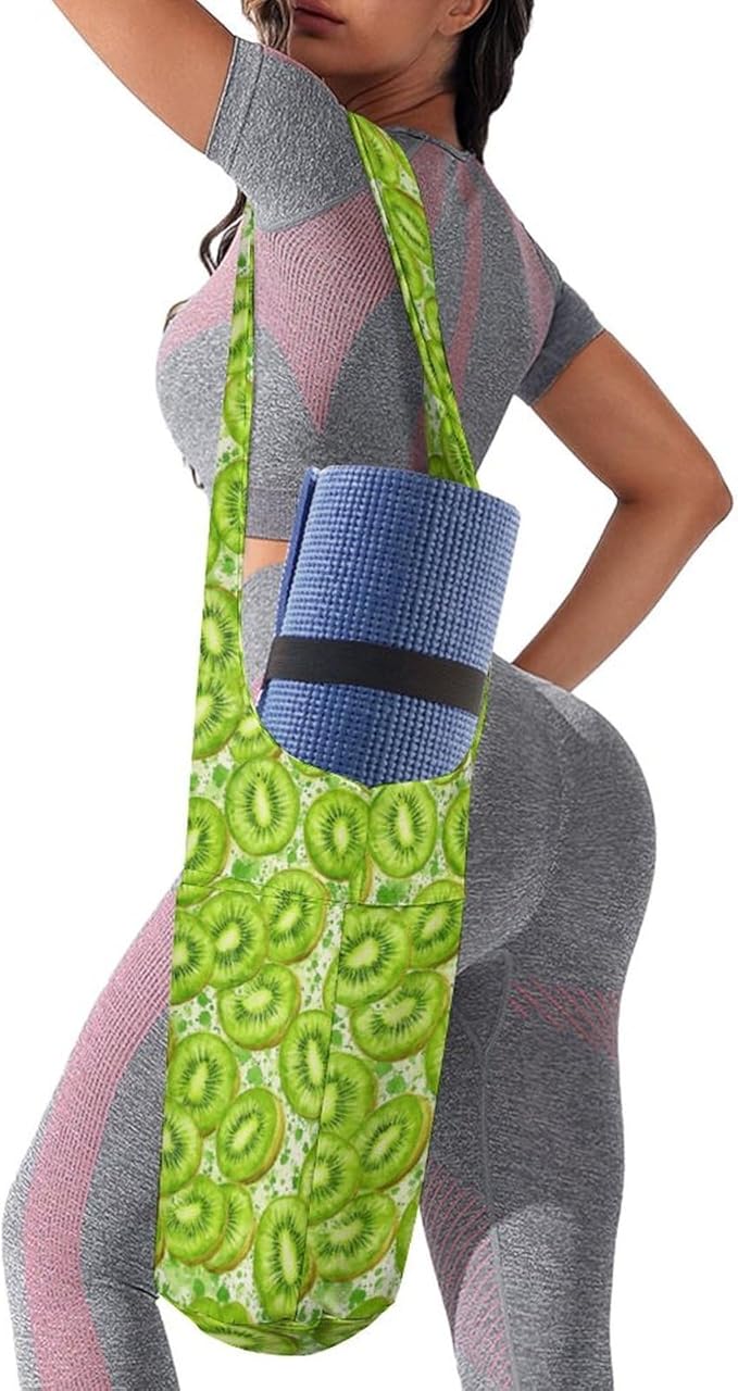 KKdskkds Fantasy Evil EyesYoga Mat Bag Large Opening Long Tote Yoga Mat with Pocket Fit Most Size Mats
