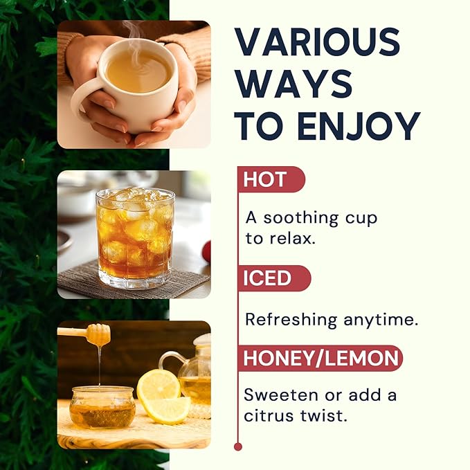 Raspberry Leaf Herbal Tea - 100 Teabags