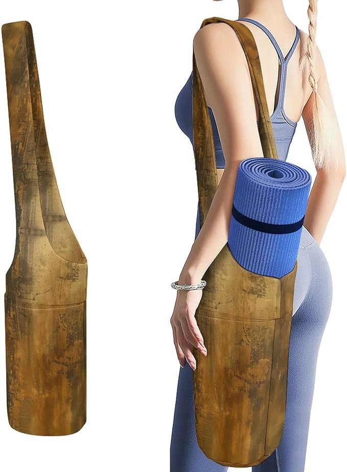 KKdskkds Fantasy Evil EyesYoga Mat Bag Large Opening Long Tote Yoga Mat with Pocket Fit Most Size Mats