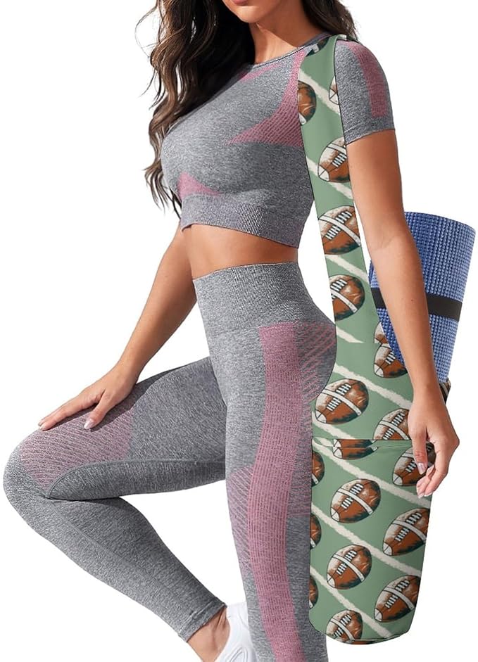 KKdskkds Fantasy Evil EyesYoga Mat Bag Large Opening Long Tote Yoga Mat with Pocket Fit Most Size Mats