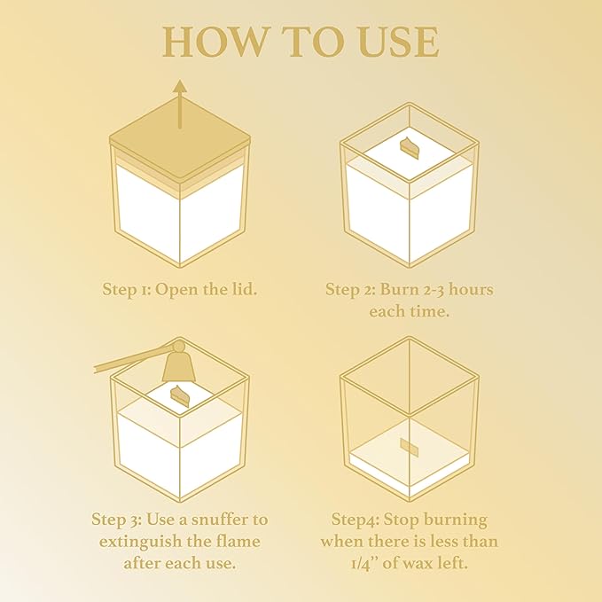 Scented Candle, 7.04 oz Citrus & Lemongrass Aromatherapy Candle, Natural Soy Wax with Wooden Wick, Candles for Home, 45 Hours Burn Time, Scented Jar Candle Gifts