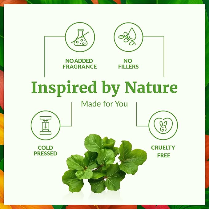 SVA Brahmi Oil - 4 Fl Oz – 100% Natural Cold Pressed Brahmi Oil - for Face, Skin Care, Hair Care, Scalp Massage & Body Massage – Carrier Oil with Dropper