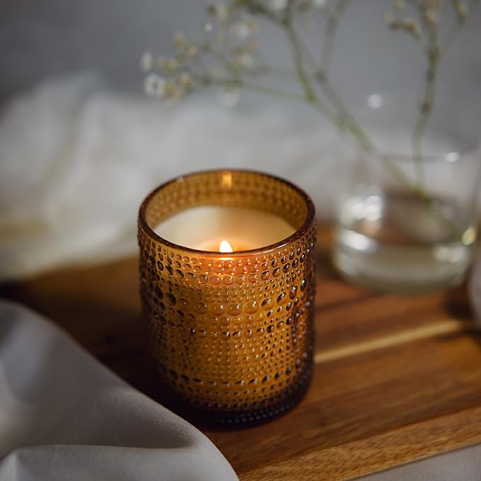 Bluecorn Aromática Scented Candle, Artemisa Fragrance with Clary Sage, Cardamom & Cedarwood, Vegan Coconut Wax Candle, Long Lasting Candle for Home Decor, Gifts for Women & Men, American Made, 6 Oz