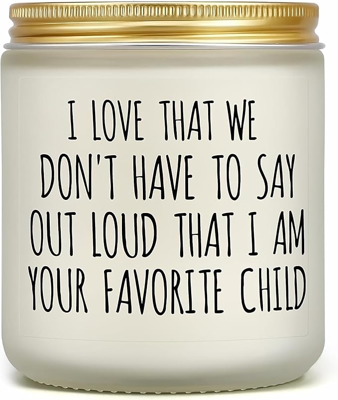 Vanilla Scented Soy Candles - Long Lasting Gifts for Dad, Mom & More