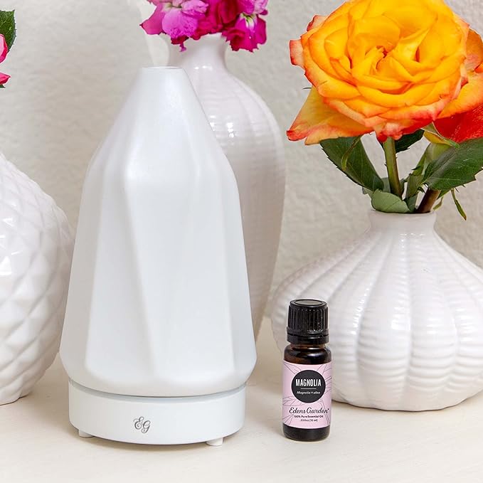 Edens Garden Magnolia Essential Oil- 100% Pure Premium Grade, Undiluted, Natural, Therapeutic, Aromatherapy, The Best for Diffuser, Skin, Candle, Kid Safe 10 ml (.33 fl oz)