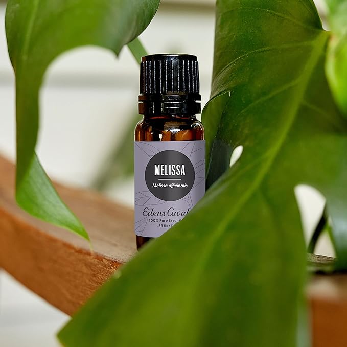 Edens Garden Melissa Essential Oil- 100% Pure Premium Grade, Undiluted, Natural, Therapeutic, Aromatherapy, The Best for Diffuser, Candle, Laundry, Humidifiers 10 ml (.33 fl oz)