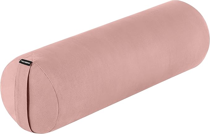 Retrospec Retrospec Sequoia Yoga Bolster Pillow - Meditation Cushion for Yoga Practices - Includes Machine Washable 100% Cotton Cover & Durable Carry Handle