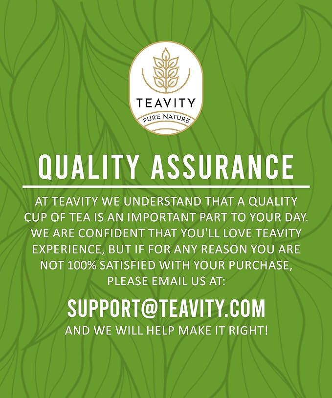 Organic Green Tea Pods for Keurig - Unsweetened Green Tea for K Cup Machines by Teavity (24 Tea Pods)