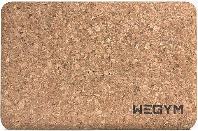 WeGym Yoga blocks with Anti-Slip, Comfortable Grip, Sturdy Sides for Secure Workouts at Home, for Yoga, and Pilate Training