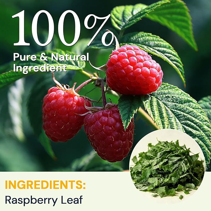 Raspberry Leaf Herbal Tea - 40 Teabags,Raspberry