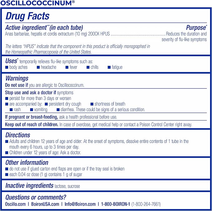 Boiron HomeoFamily Kit 32 Multi Dose/12 Unit Dose Oscillococcinum