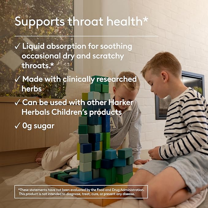 Children's Deep Lung Support Syrup, Herbal Formula for Respiratory Health, Clear Breathing, Bronchial Congestion, Natural Mint Flavor, Plant-Based - 5.1 Fl oz (30 Servings)