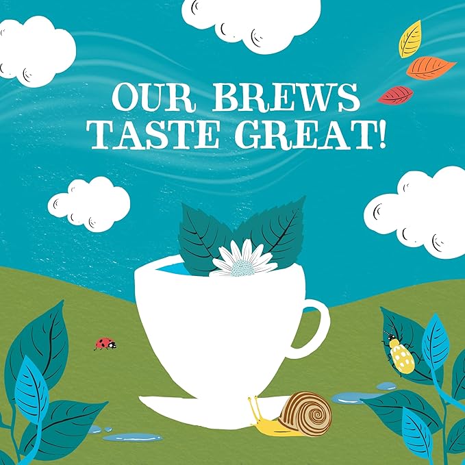 Clipper Tea Snore and Peace Chamomile & Lavender Herbal Tea – Caffeine Free, USDA Organic, Great Hot or Iced – Comfortingly Floral, Natural, Fair & Delicious – 200 Tea Bags