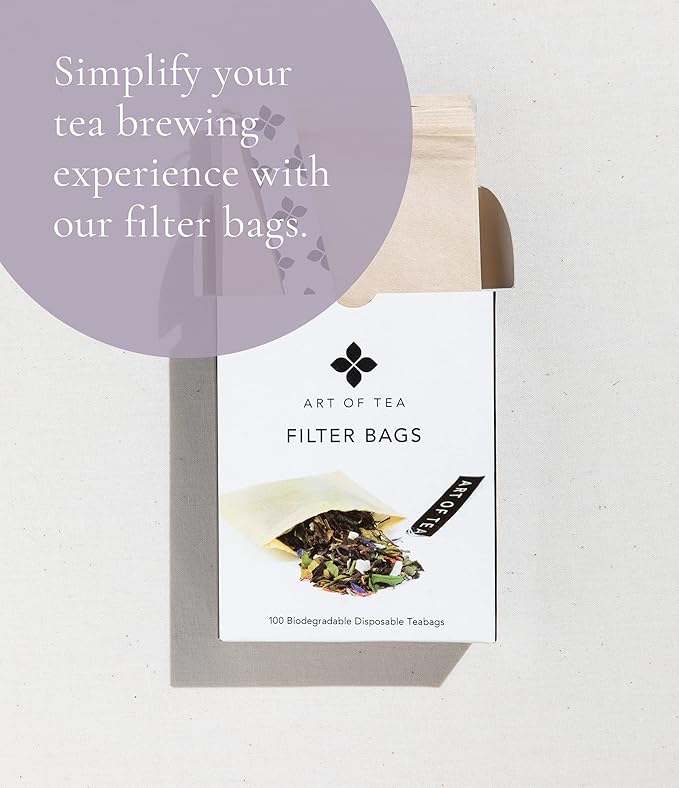 Art of Tea | Organic Earl Grey Creme Tea 2.5oz | Artisan Loose Leaf Tea Tin