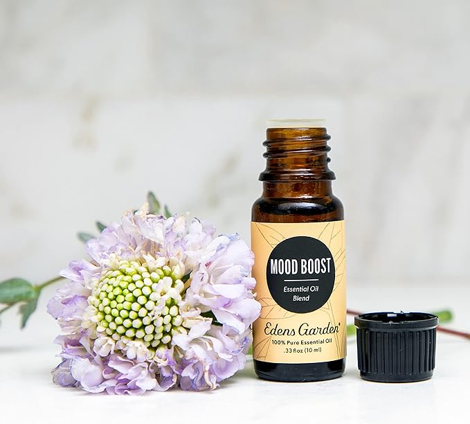 Edens Garden Mood Boost Essential Oil Blend- 100% Pure Premium Grade, Undiluted, Natural, Therapeutic, Aromatherapy, The Best for Candle, Laundry, Humidifiers 30 ml (1 fl oz)