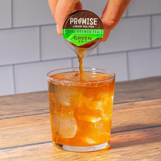 Promise Tea by Java House - Cold-Brewed Tea Concentrate Pods - Ethically Sourced - Green Tea - Pack of 12