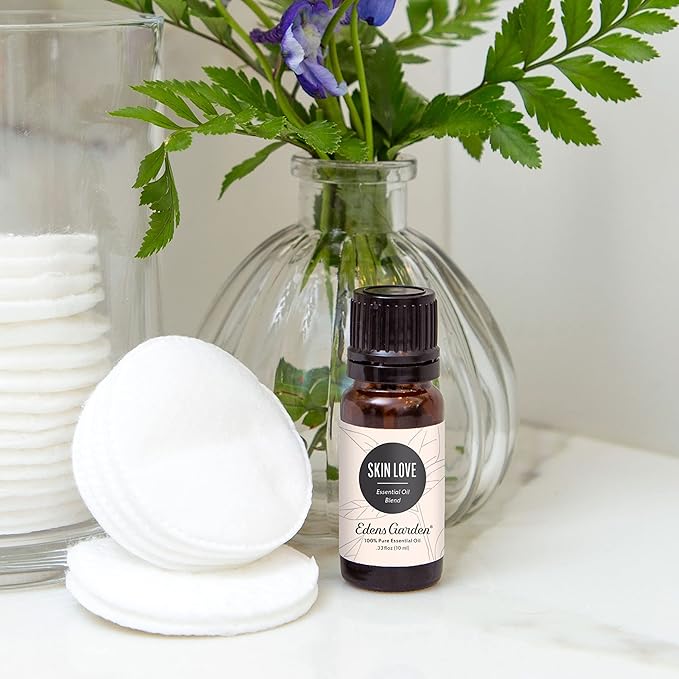 Edens Garden Skin Love Essential Oil Blend- 100% Pure Premium Grade, Undiluted, Natural, Therapeutic, Aromatherapy, The Best for Skin, Face, Hair 118 ml (4 fl oz)