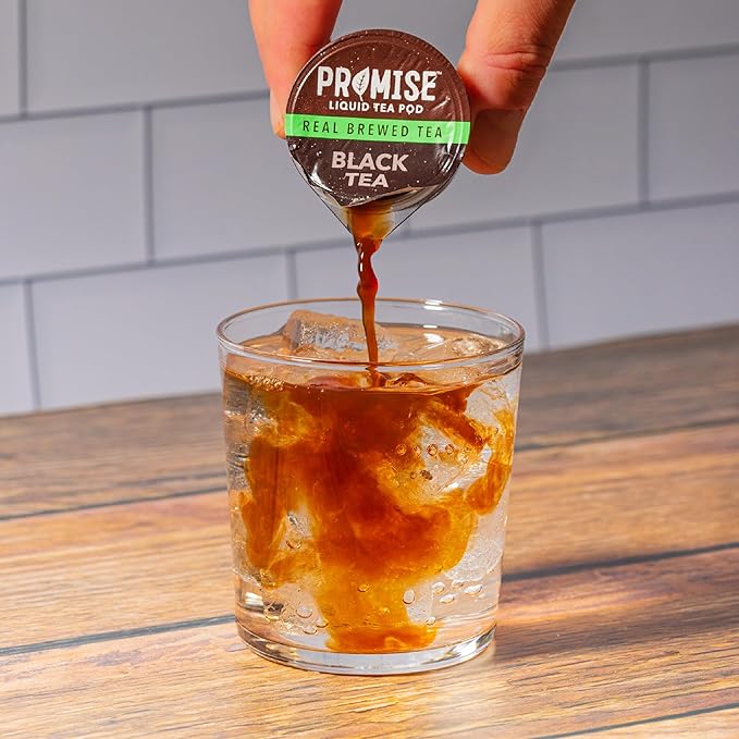 Promise Tea by Java House - Cold-Brewed Tea Concentrate Pods - Ethically Sourced - Black Tea - Pack of 12