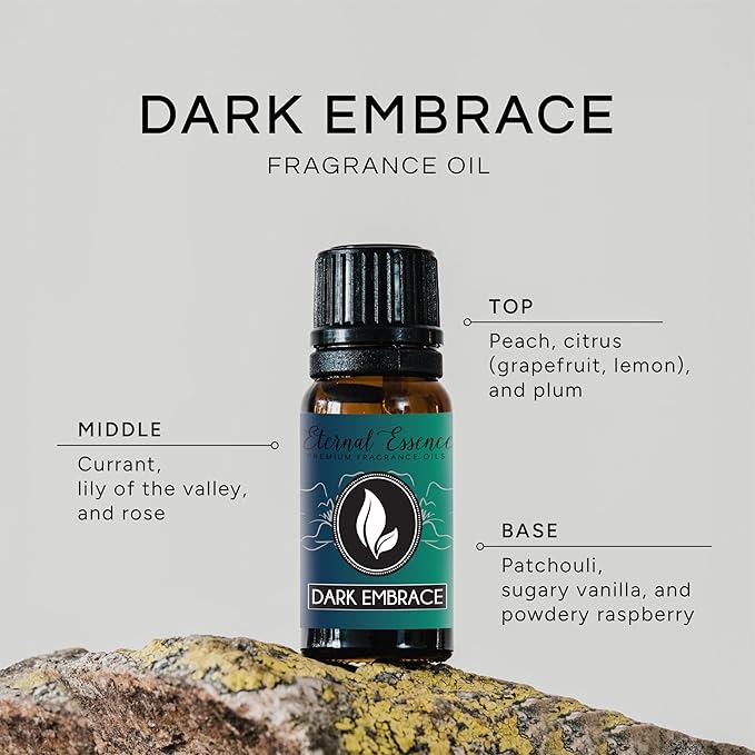 Dark Embrace - Premium Grade Fragrance Oils - 10ml - Scented Oil