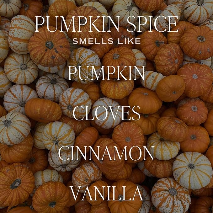 Sweet Water Decor Pumpkin Spice Reed Diffuser, Autumn Scented Premium Fragrance, Long-Lasting Air-Freshener for Home, Bathroom & Bedroom, Cozy Fall Gift for Women, Non-Toxic Oil, Lasts 4+ Months