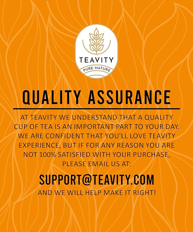Organic Chamomile Tea Pods for Keurig - Decaf Tea Pods - Pleasant Chamomile by Teavity (36 Tea Pod)