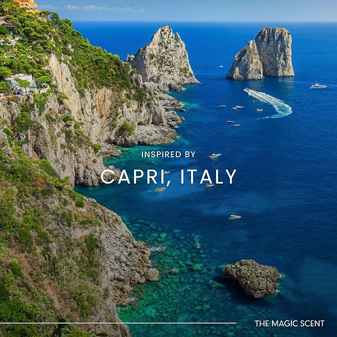 The Magic Scent Hotel Di Capri Hotel Scent Diffuser Oil - Cold-Air & Ultrasonic Fragrance Oil for Diffuser - HVAC scents Inspired by Capri, Italy - Essential Oils for Diffusers - 8.5 fl oz, 250 mL