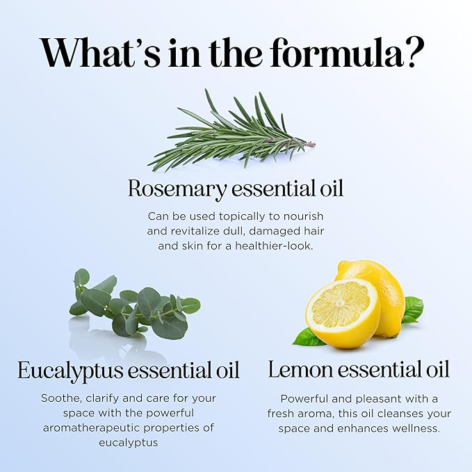 Defend Cleaning Essential Oil Blend - Pure Undiluted Natural Purification Essential Oils for Diffusers for Home Cleansing - Aromatherapy Essential Oil for Soap Making and Natural Household Cleaning