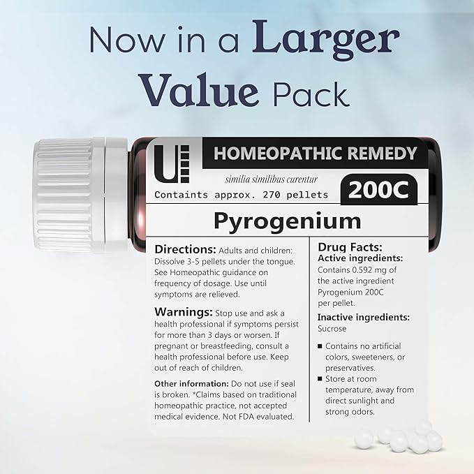 Pyrogenium 200C Homeopathic Remedy, 270 Pellets