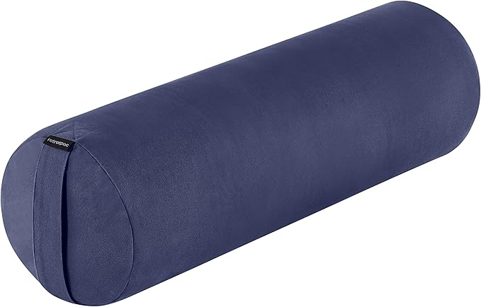 Retrospec Retrospec Sequoia Yoga Bolster Pillow - Meditation Cushion for Yoga Practices - Includes Machine Washable 100% Cotton Cover & Durable Carry Handle