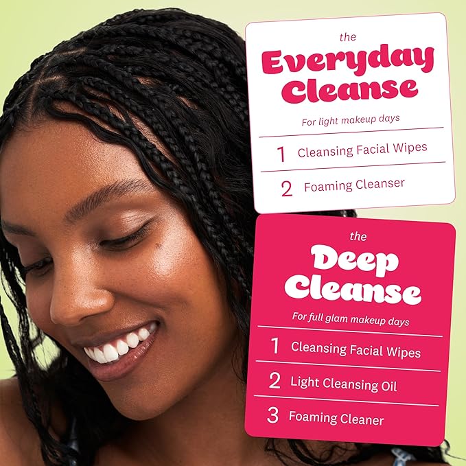 The Face Shop Rice Water Bright Light Facial Cleansing Oil, Daily Makeup Remover, Oil Cleanser, Vegan, Korean Skin Care with Jojoba Oil, Face Pore Cleanser, 150ml