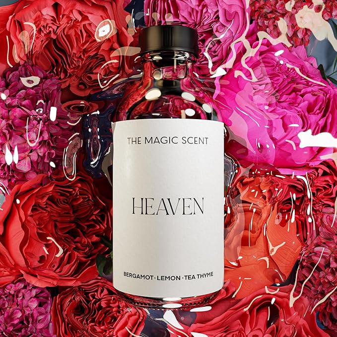 The Magic Scent Heaven Diffuser Oil Scent - Cold-Air & Ultrasonic Fragrance Oil for Diffuser Inspired by The Aria Hotel, Las Vegas - Essential Oils for Diffusers Aromatherapy - 8.5 fl oz, 250 mL