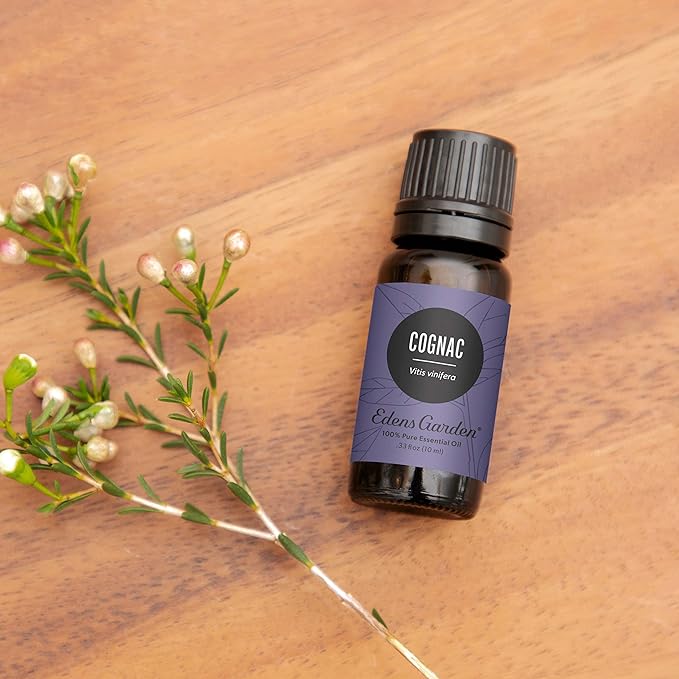 Edens Garden Cognac Essential Oil- 100% Pure Premium Grade, Undiluted, Natural, Therapeutic, Aromatherapy, The Best for Diffuser, Candle, Laundry, Humidifiers 10 ml (0.33 fl oz)