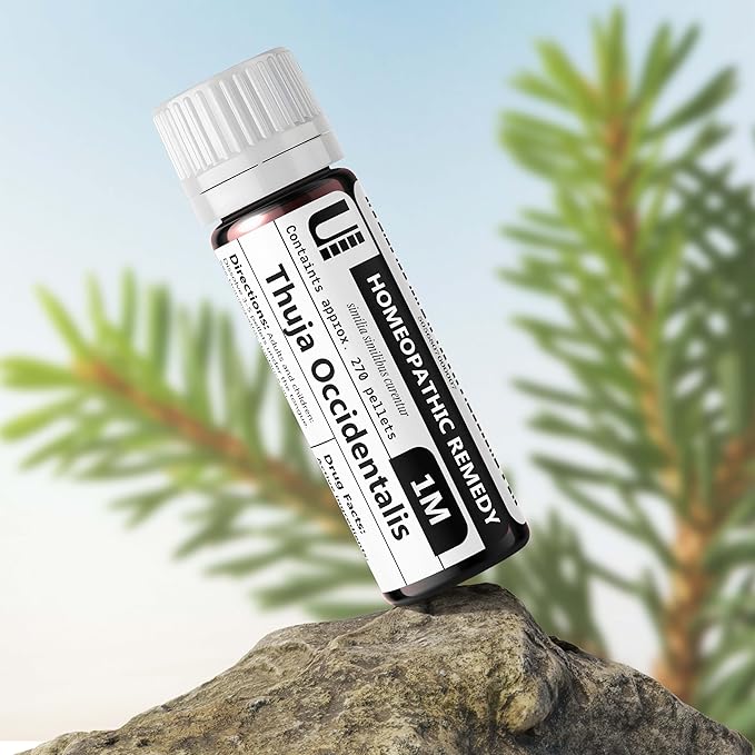 Thuja Occidentalis 1M Homeopathic Remedy, 270 Pellets
