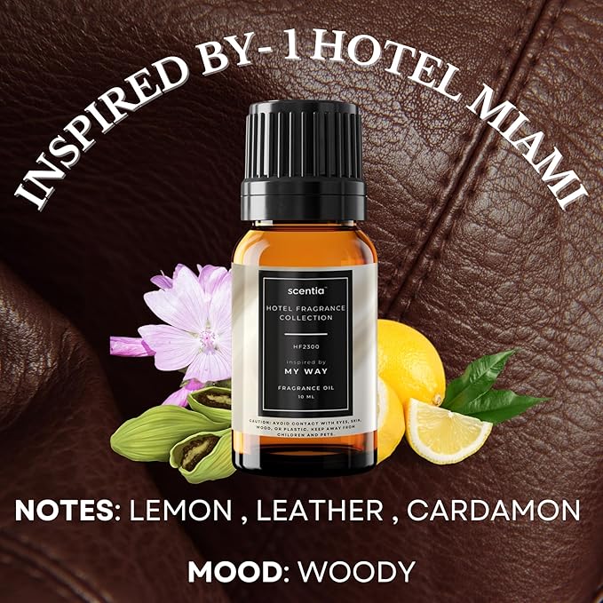 Scentia Essential Oil Blend Gift Set – Buyers’ Favorites – 10 mL, 0.34 fl oz | Inspired by Luxury Destinations | Premium Aroma Oils for Waterless & Ultrasonic Diffusers - Made in USA