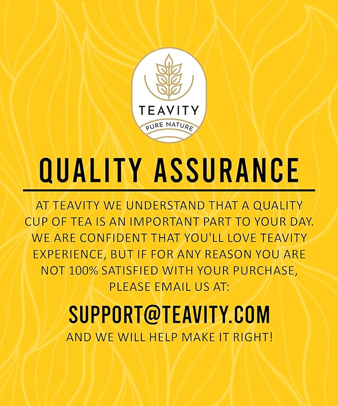 Organic Chai Black Tea Pods for Keurig Naturally Caffeinated by Teavity (12 Tea Pods)
