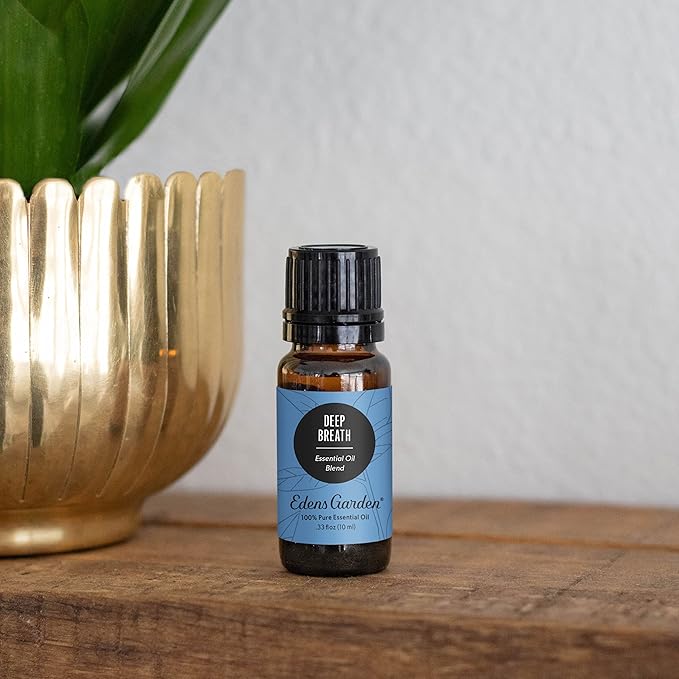 Edens Garden Deep Breath Essential Oil Blend- 100% Pure Premium Grade, Undiluted, Natural, Therapeutic, Aromatherapy, The Best for Skin, Humidifiers, Candle 30 ml (1 fl oz)