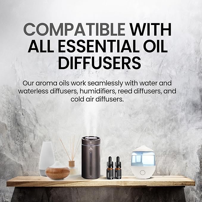 Greed Perfume Diffuser | Perfume Diffuser Oil Refill | 10ml Oil Diffuser Essential Oils | Versatile and Mess-Free | Essential Oil Perfume Refill by Perfa