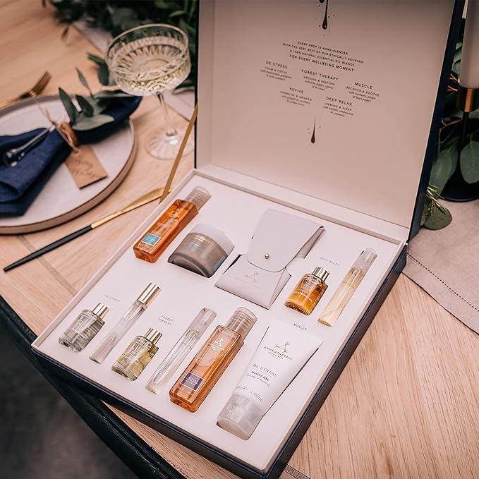 Aromatherapy Associates Our Favorite Moments. Luxurious Gift Collection of Bath and Shower Oils, Mists, Roller Balls and Body Oil. Made with Premium Essential Oils for Relaxation (1 count)