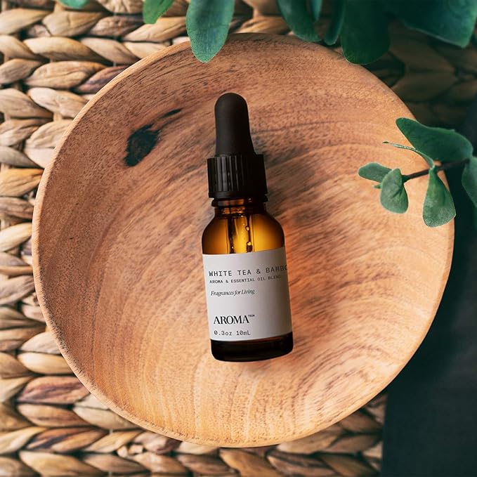 AromaTech White Tea & Bamboo for Aroma Oil Scent Diffusers - 10 Milliliter
