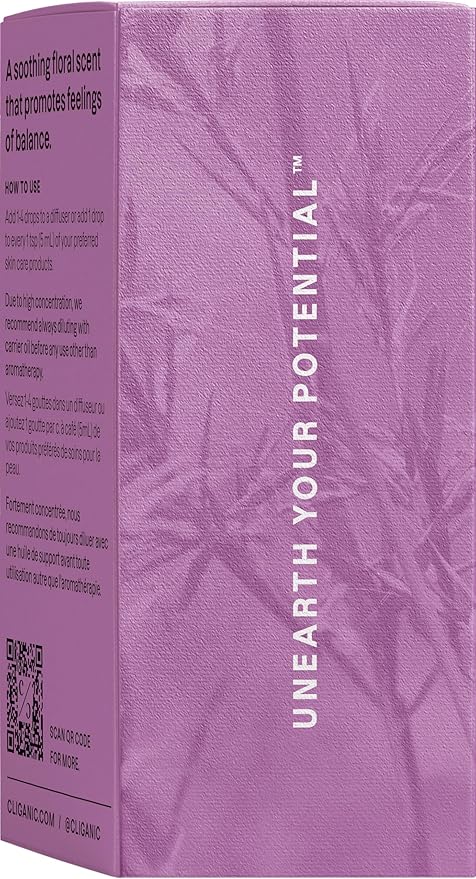 Cliganic USDA Organic Palmarosa Essential Oil, 1oz - 100% Pure Natural Undiluted for Aromatherapy | Non-GMO (Packaging May Vary)