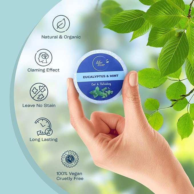 Shower Steamers Aromatherapy for Women 15-Pack, Eucalyptus & Mint 30g Shower Tablets, Perfect Spa and Relaxation Gifts, Birthday and Christmas Gift for Mom