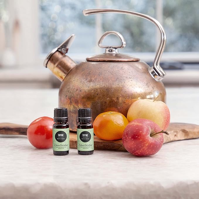 Edens Garden Thyme Essential Oil- 100% Pure Premium Grade, Undiluted, Natural, Therapeutic, Aromatherapy, The Best for Diffuser, Candle, Laundry, Kid Safe 30 ml (1 fl oz)