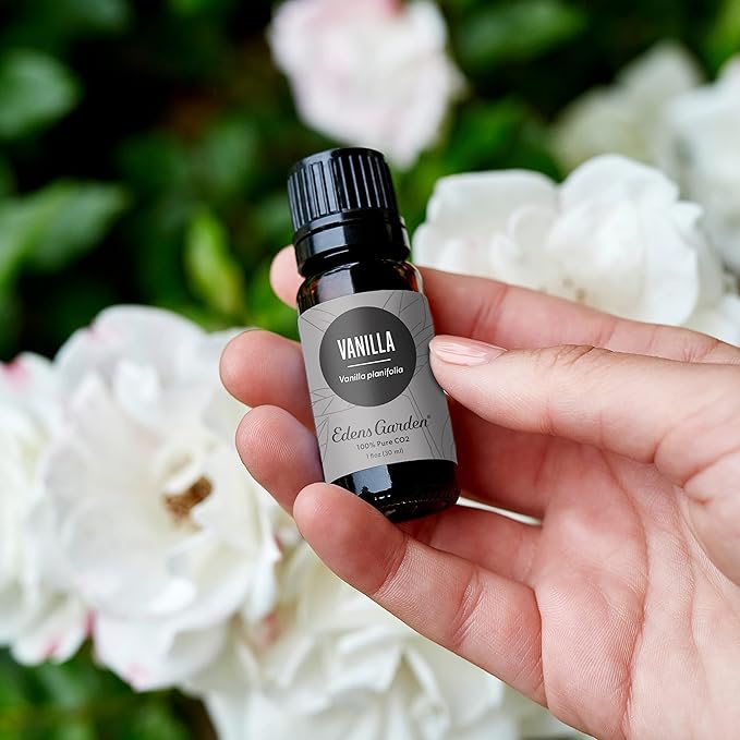 Edens Garden Vanilla CO2 Essential Oil- 100% Pure Premium Grade, Undiluted, Natural, Therapeutic, Aromatherapy, The Best for Diffuser, Skin, Candle, Humidifiers 10 ml (.33 fl oz)