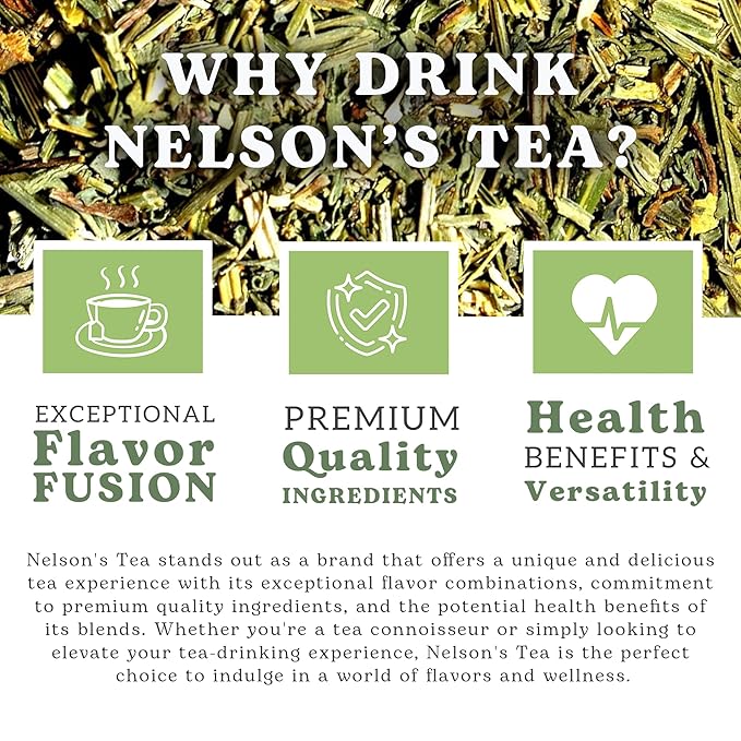 Nelson's Tea - California Poppy Cut & Sifted, Caffeine-Free Loose Leaf Tea Blend, Light Floral, Golden Poppy Flavor for Gentle Peace & Comfort, Mild Herbal Infusion Pairs Well with Mild Herbs - 2oz