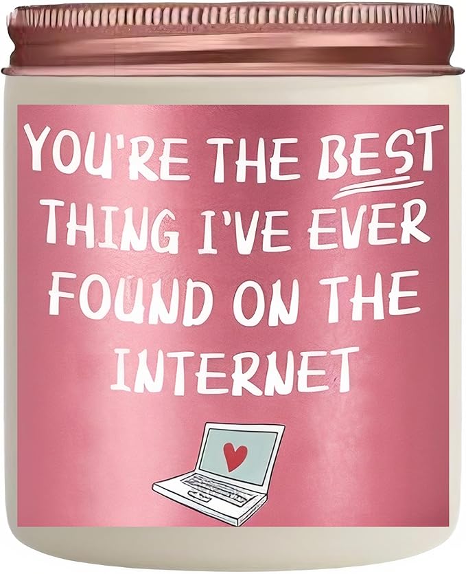 Valentines Day Gifts for Her,Christmas Stocking Stuffers,Birthday Gifts,Scented Candles Friendship Gifts for Women,Funny Romantic Naughty Gifts for Her Funny Gifts Ideas for Girlfriend