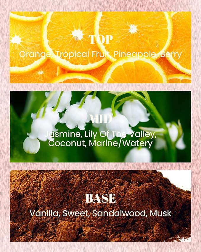 M&SENSE Floral Citrus Vegan Soy Candles, Non Toxic 10oz 42-Hour Long Lasting, Winter Aromatherapy Candle for Date Night Relaxing, Housewarming New Year Gifts