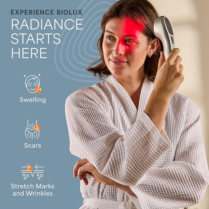 Lifepro Infrared & Red Light Therapy for Body Joints & Muscles Wellness Support, Portable Red Light Therapy Device, Near Infrared Light Therapy for Body & Face - Use 3 wavelengths