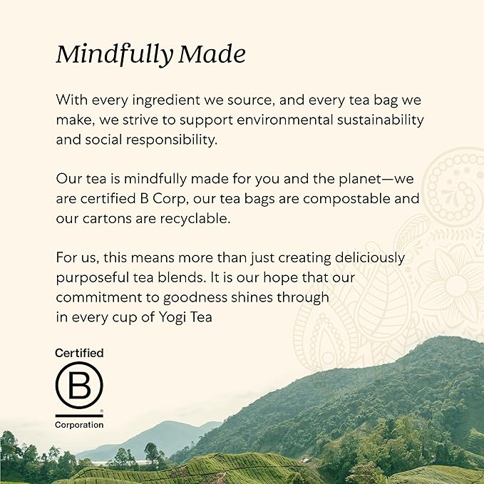 Yogi Tea Rich & Robust Morning Vitality - 16 Bags per Pack (6 Packs) - Organic Adaptogen Tea Perfect for the Morning - Includes Puerh Leaf, Roasted Chicory Root, Cinnamon Bark & More