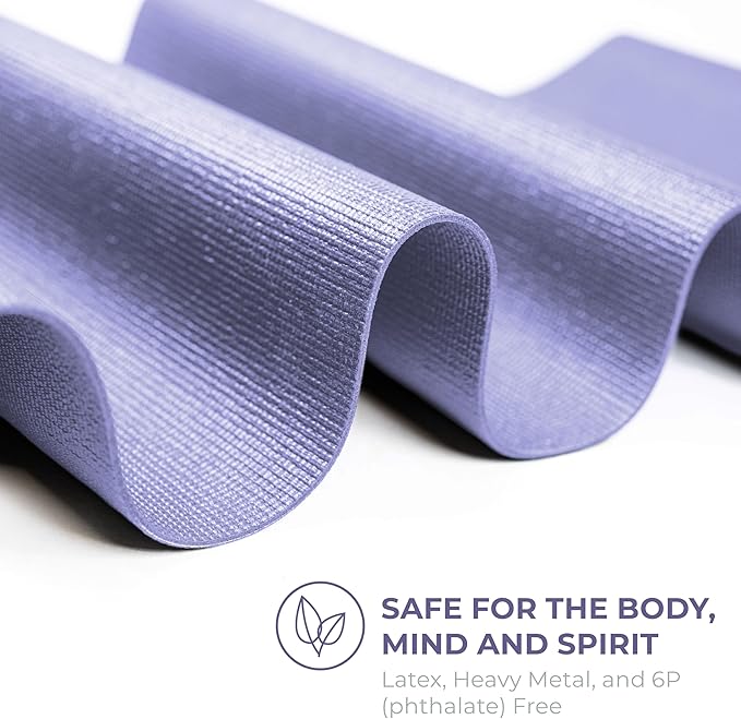 Sunshine Yoga Voyage Yoga Mat, 10 Pack, 72" x 24" Professional Studio and Gym Bulk Yoga Mats, 5mm Thick, Durable, Anti-Tear, Non Slip Fitness and Exercise Mats