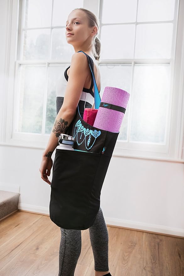 Zenifit Yoga Mat Bag – Versatile Yoga Bag with Mat Straps & Storage Pockets, Holds Yoga & Pilates Mats, Lightweight & Durable